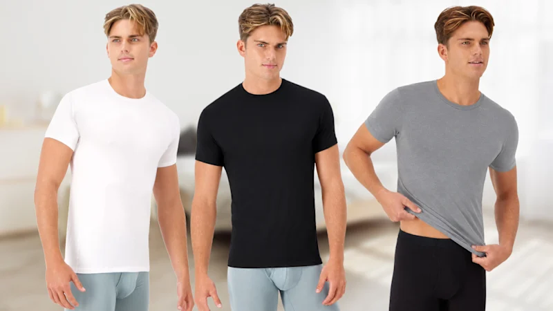 3-Pack: Hanes Originals SuperSoft Men's Crewneck Short Sleeve Tees