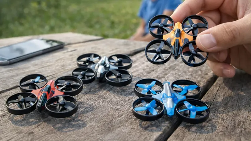 Infinite Basics Indoor Mini Remote Control Quadcopter Drone