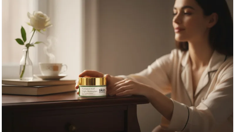 Skin Research Anti-Ageing Activated EGF Night Moisturiser