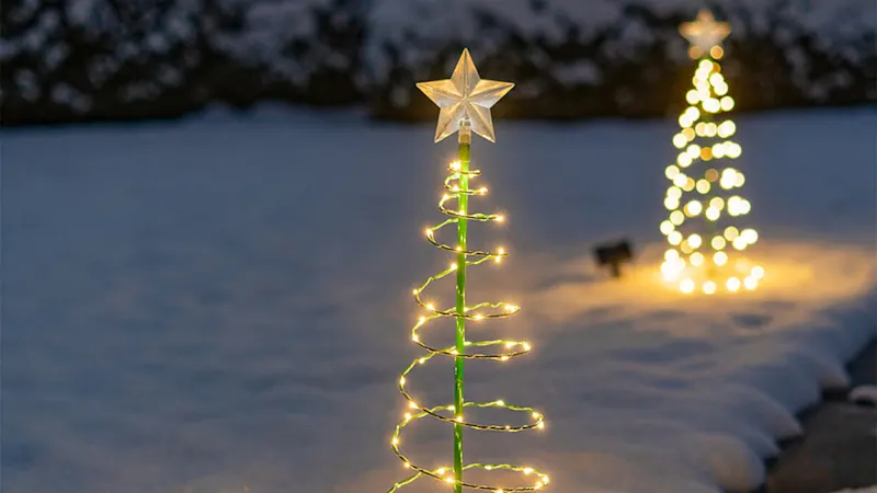 Touch Of ECO Merry Lite Solar Powered LED Christmas Tree (Small or Large)