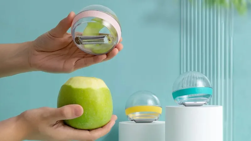 Krediz Vegetable Fruit Peeler Washable Kitchen Gadget