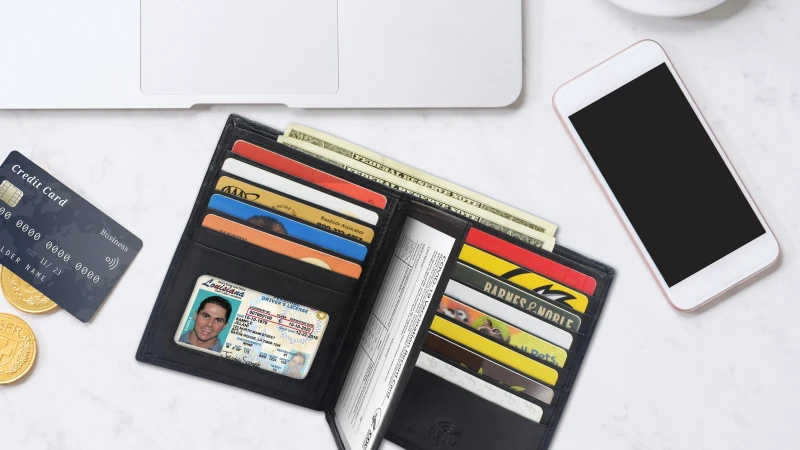 Ciana RFID Multi-Card Hipster Wallet