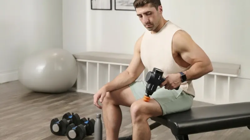 The Percussion Recovery Massage Gun