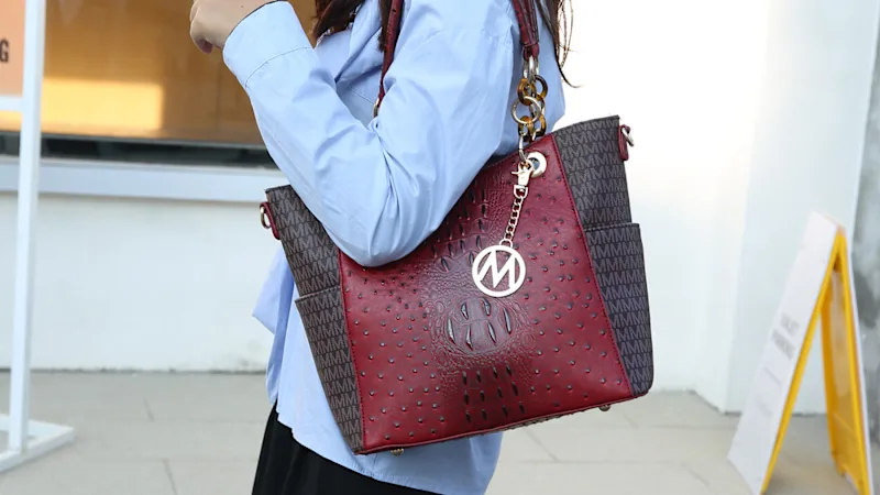 MKF Collection Miriam Signature Tote Bag By Mia K