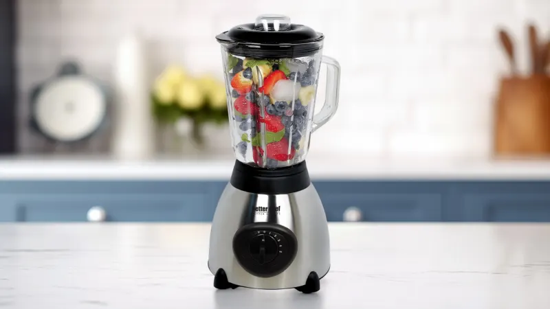 Better Chef 500-Watt 5-Speed Blender with Stainless Steel Base