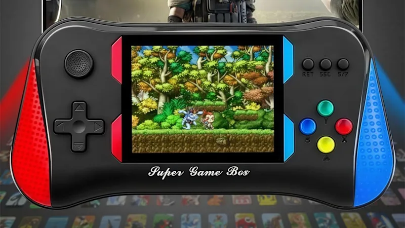Hakol Sup Retro Handheld Game Console with 500 Classic Games