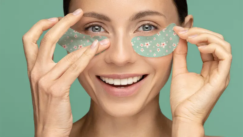 Paquete de 6: Seeboo Almohadillas Reutilizables para Ojos Refrescantes Calien...