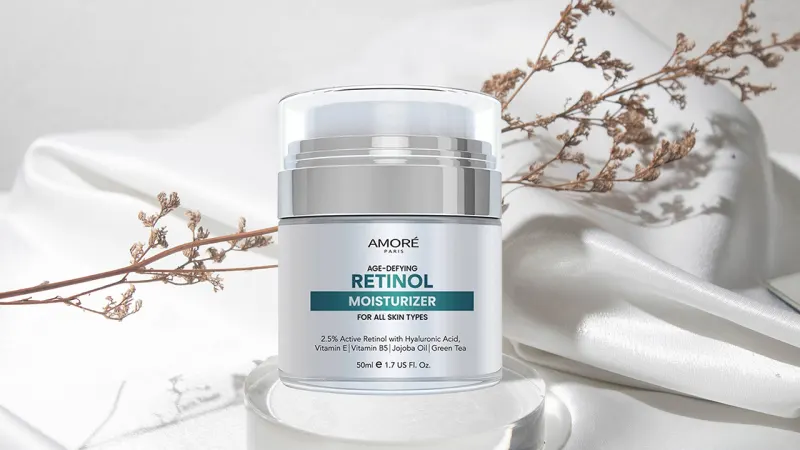 Paquete de 2: Amore Paris Retinol 2,5% Humectante Antienvejecimiento