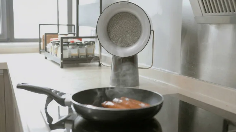 The First Smoke Capturing Kitchen "Hood"