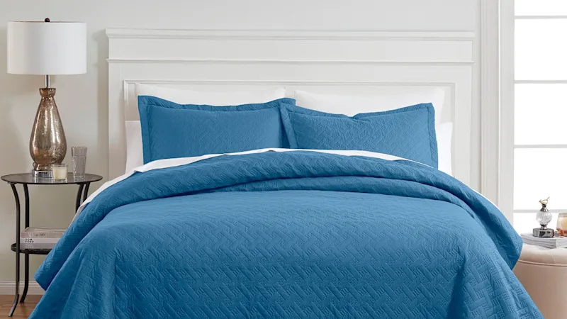 Dan River 3-Piece Basket Pinsonic Quilt Set