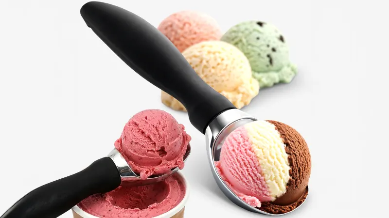 Cheer Collection Heavy Duty Ice Cream Scoop