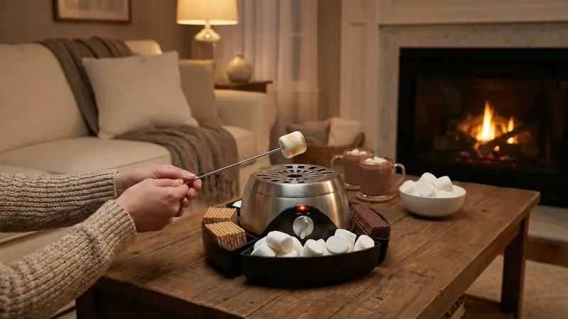 The Indoor Flameless Marshmallow Roaster