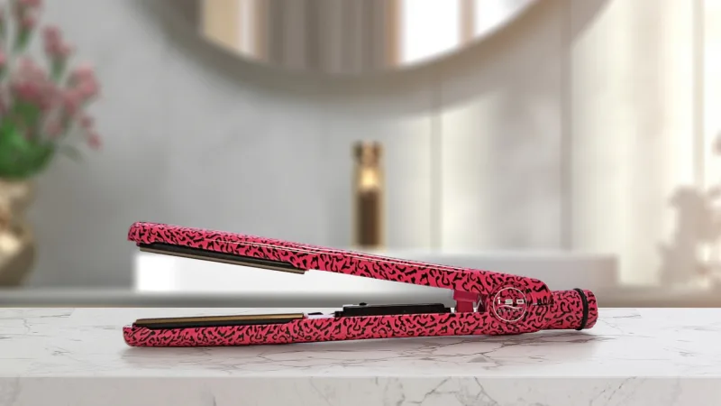 ISO Beauty Omega Titanium-Plated Hair Straightener