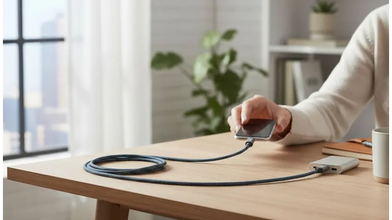 Xyst Charge & Sync USB to Lightning 10-Foot Braided Cable