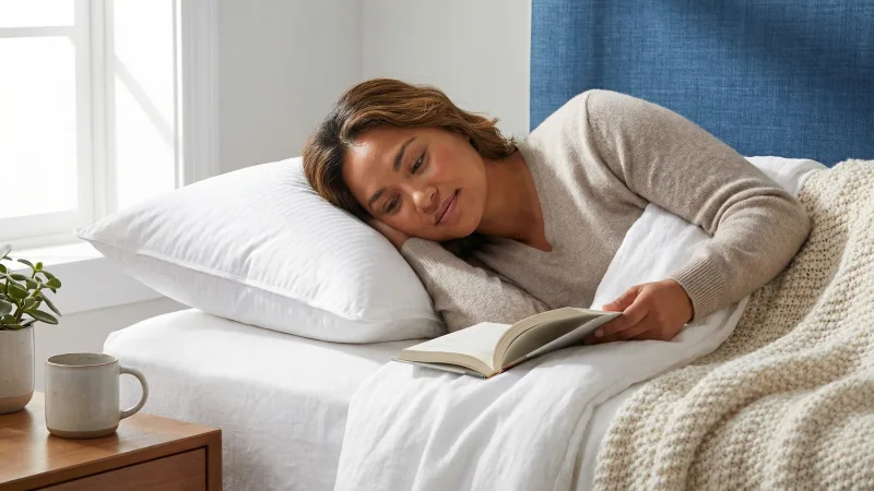 The Superior European Down Pillow (Queen Firm)