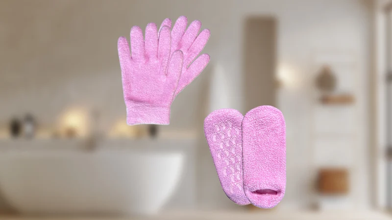 2-Pack: Seeboo Moisturizing Smooth Gel & Spa Socks and Gloves