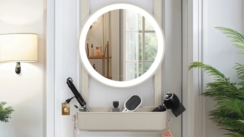 The Over-the-Door LED Styling Station