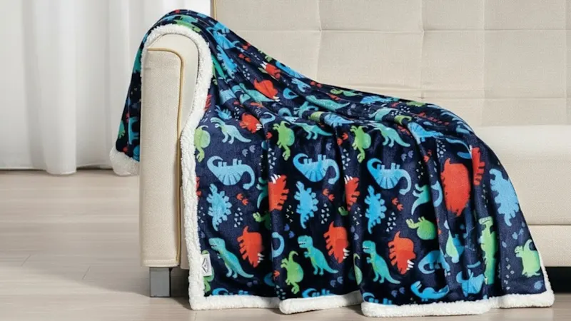 Luxury Home Ultra Soft Novelty Fun Micro Plush Throw Blanket