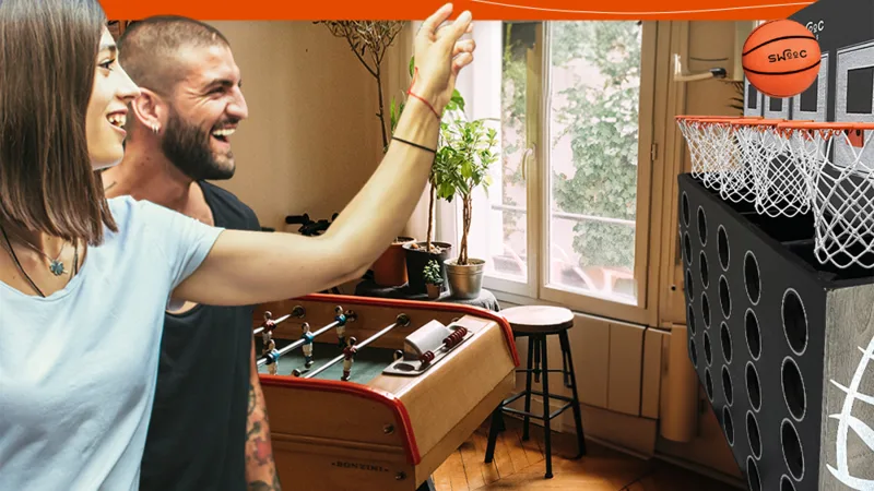 The Basketball & Connect 4 Combo Game