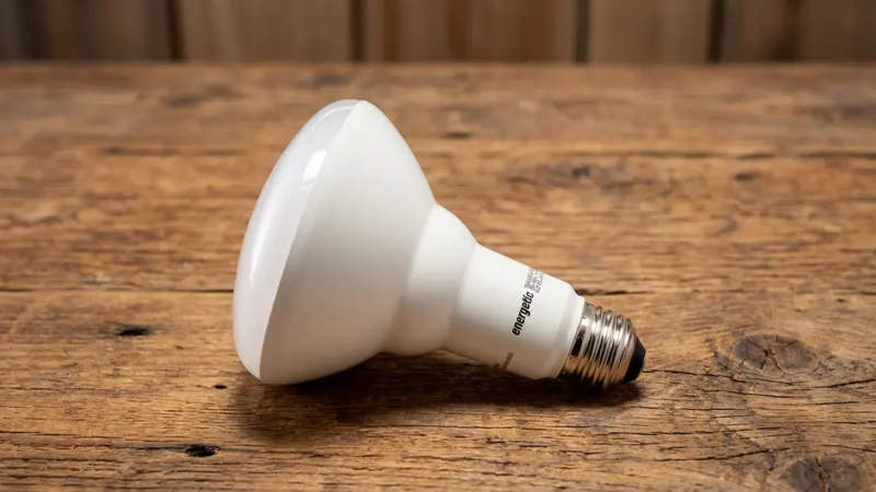 6-Pack: Energetic Lighting BR30 9.5W Long Life LED Bulbs (Daylight)