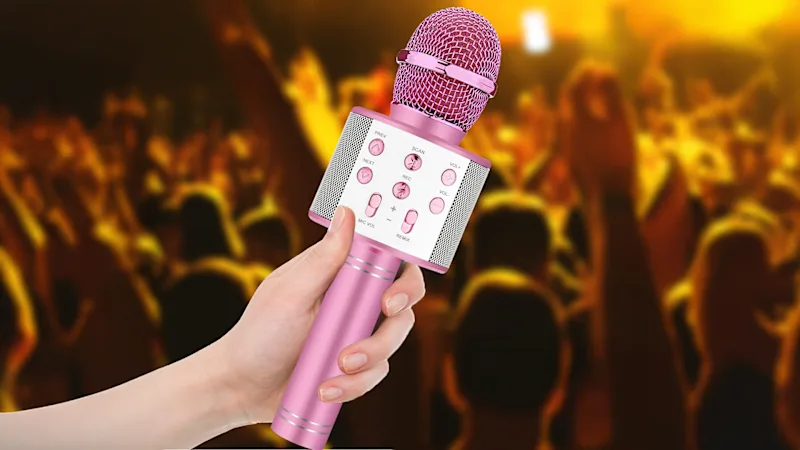 Niskite Kids Bluetooth Karaoke Microphone