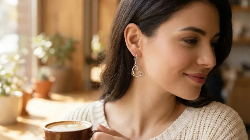 The Two Hearts As One Earrings