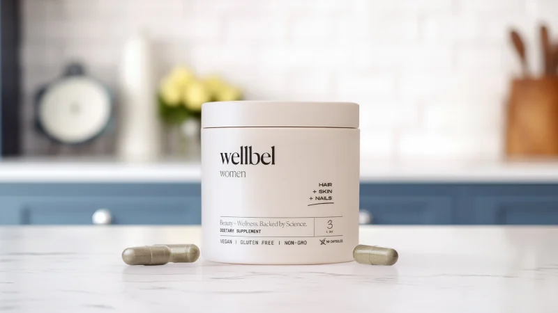 Wellbel Women's Hair, Skin, & Nails Supplement