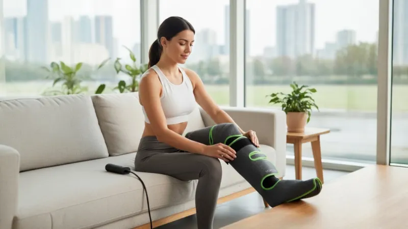 The Heated Leg Compression Recovery System
