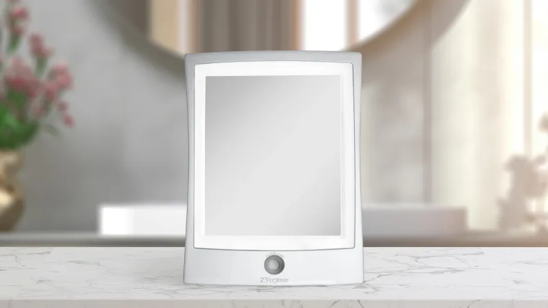 The Low-Profile Fogless Shower Mirror