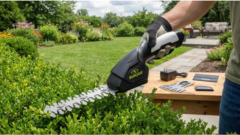 The Cordless Grass Shear and Hedge Trimmer