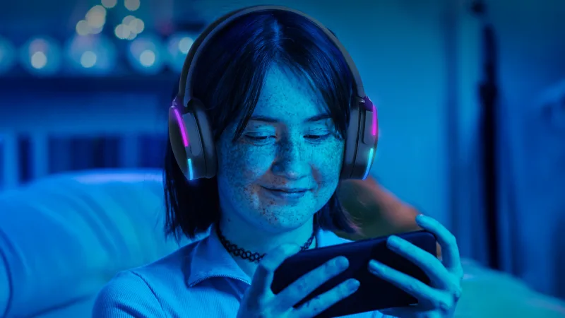 HyperGear Audio Essentials LED Headphones & Speaker Set