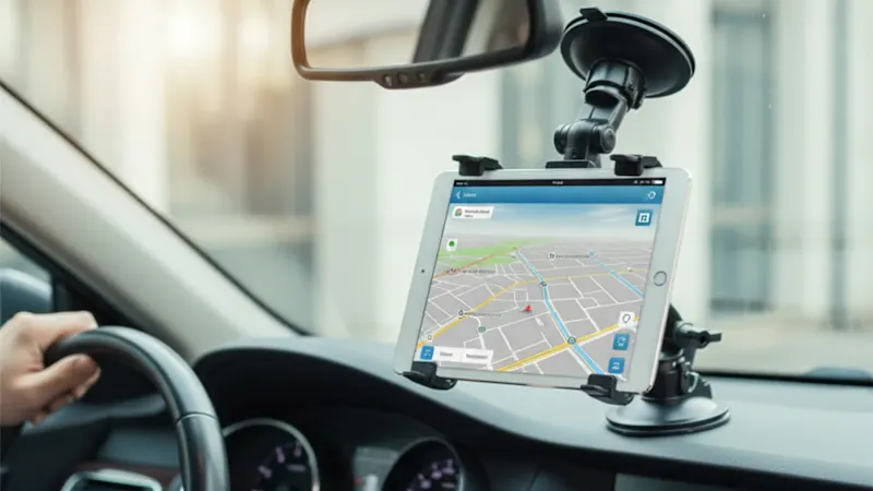 iBasics Adjustable Suction Cup Tablet Mount
