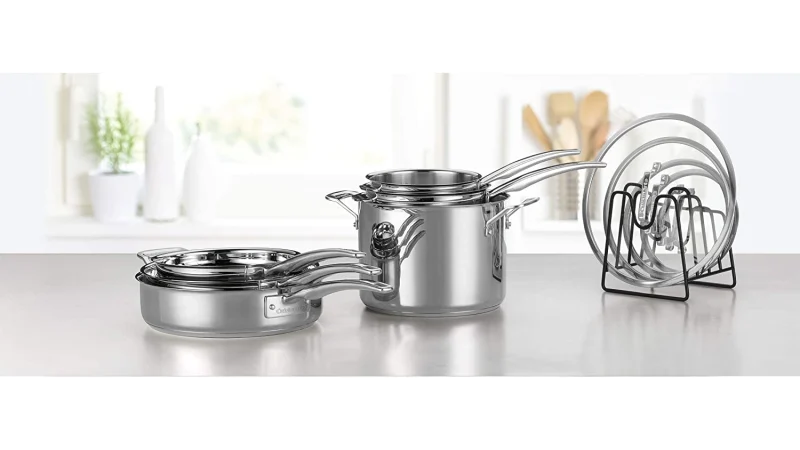 The 11-Piece Stainless Steel Cookware Set