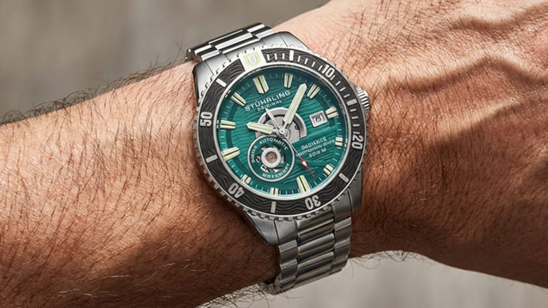 The Open-Worked Dive Watch With Luminescence