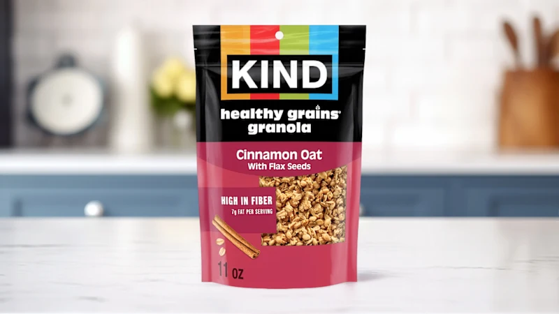 5-Pack: KIND Healthy Grains Cinnamon Oats Clusters