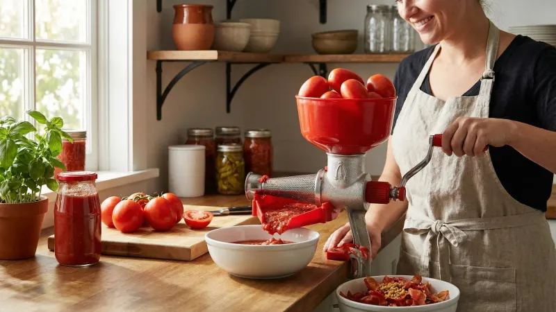 The Genuine Italian Tomato Press
