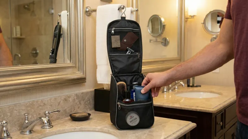 The Organized Traveler's Toiletry Bag