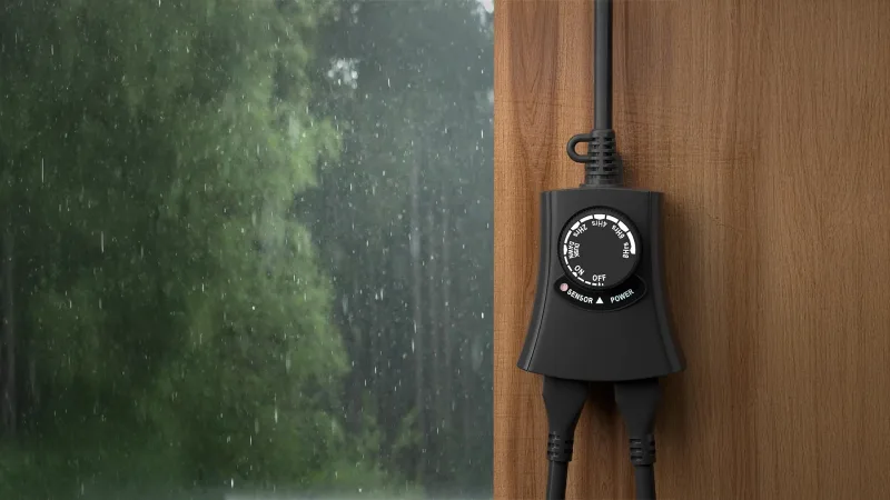 The Set of Two Outdoor Light Timers