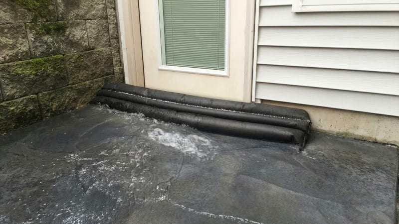 The 10' Water Activated Flood Barrier