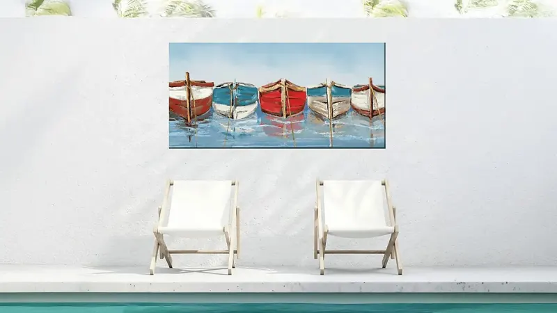 The All-in-a-Row Outdoor Canvas Art