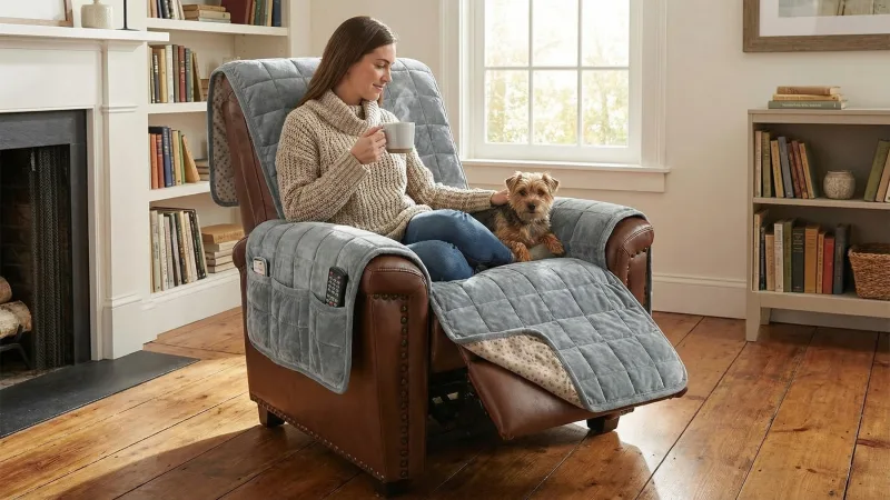 The Non-Slip Furniture Protecting Pet Covers (Recliner)