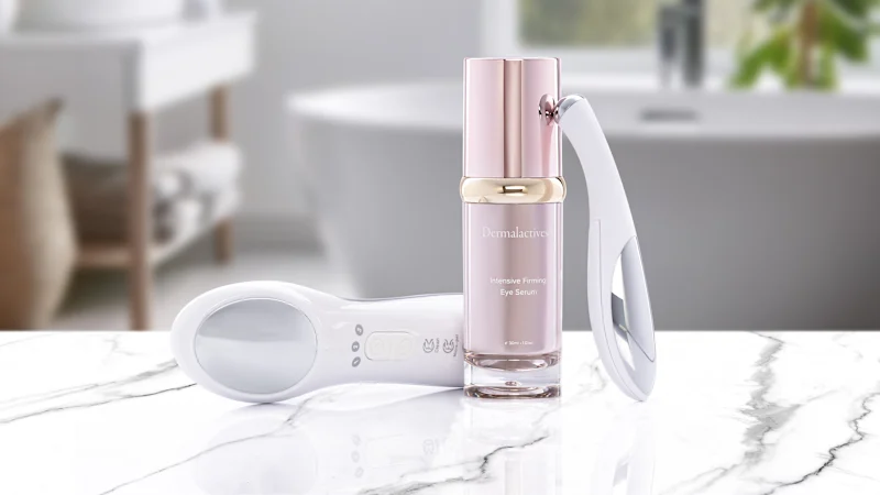 Dermalactives Set de Tratamiento Reafirmante para Rostro y Ojos de 3 Piezas