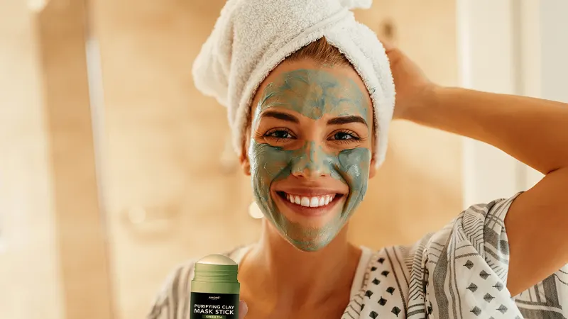 Paquete de 3: Amore Paris Tubos de Mascarilla de té Verde