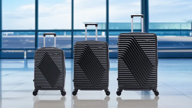 TUCCI Italy Travola 3-Piece Hardside Luggage Set