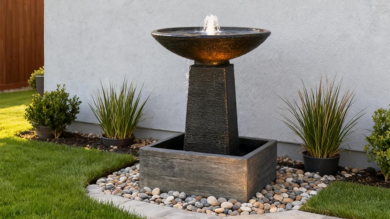 The Aquarius Outdoor Water Fountain