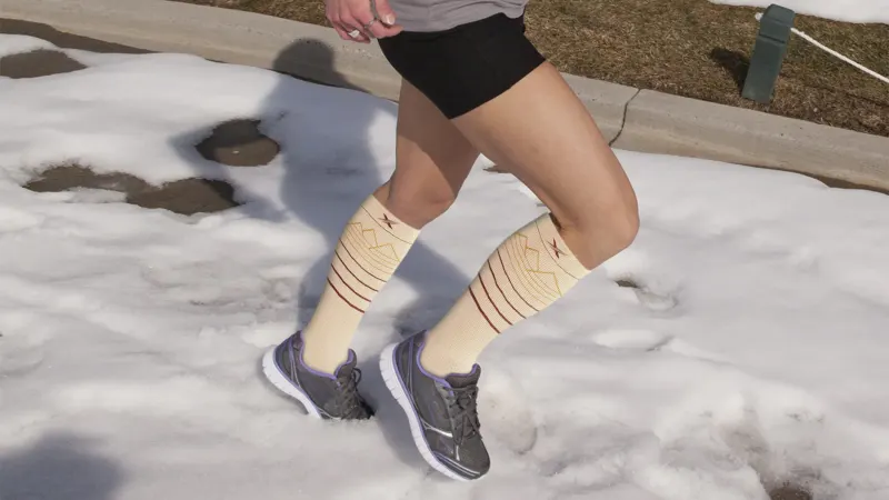 The Merino Wool Compression Boot Socks