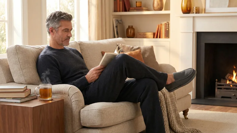 The Gentleman's Washable Cashmere Lounge Pants