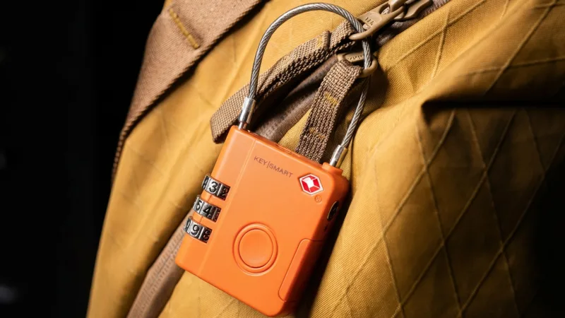 The Location Tracking Luggage Lock