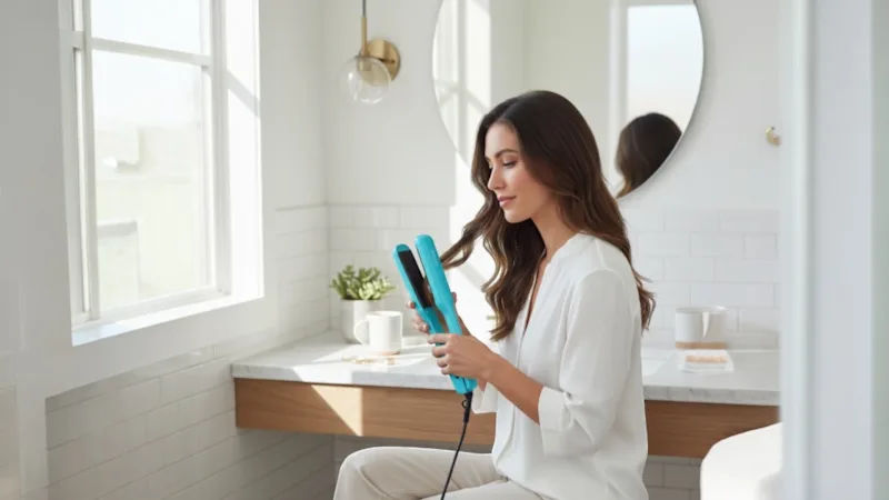 Bellezza Wide Beauty Professional Plate Flat Iron