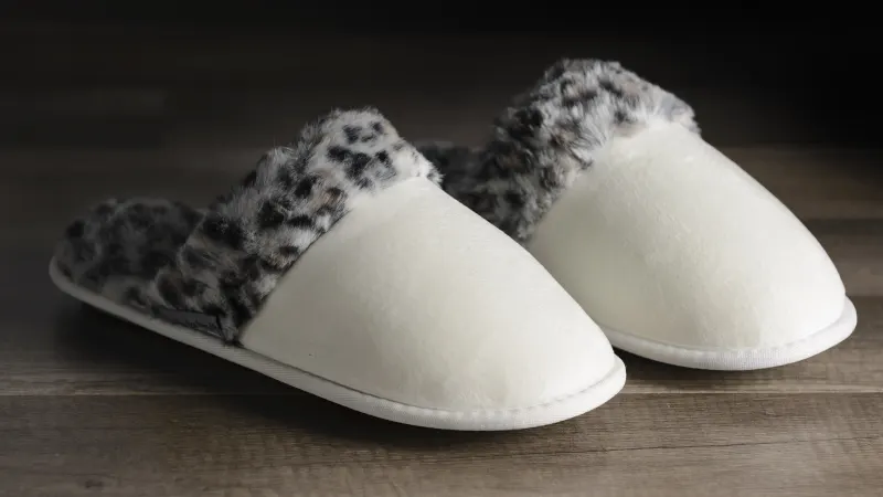 The Memory Foam Scuff Slippers